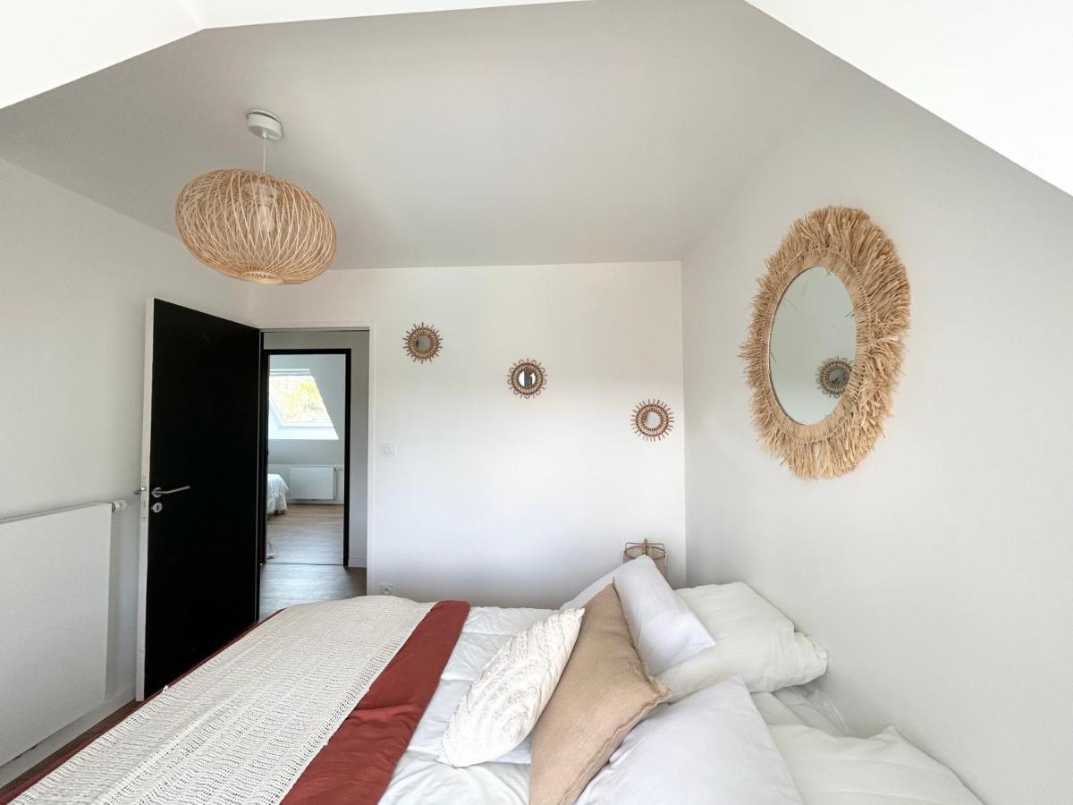 Superbe Villa Tout Confort Avec Piscine Chauffee Er Couverte Et Spa A 2 Pas De La Plage Fouesnant Esterno foto