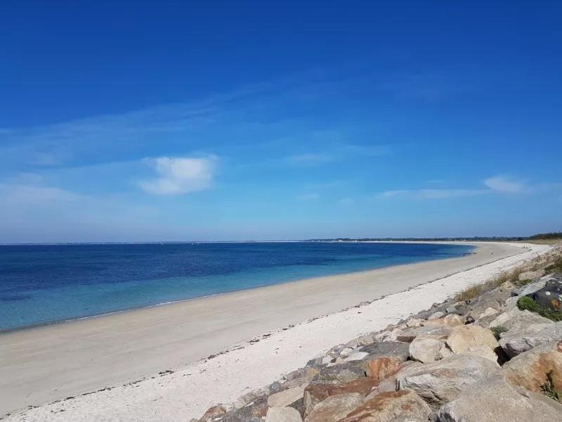 Superbe Villa Tout Confort Avec Piscine Chauffee Er Couverte Et Spa A 2 Pas De La Plage Fouesnant Esterno foto